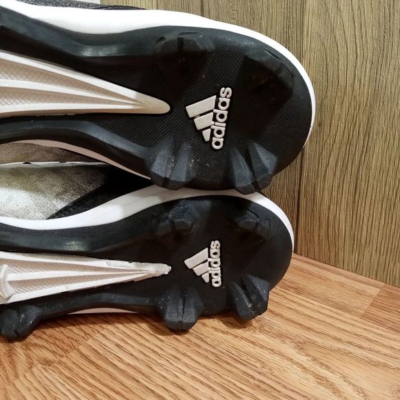 adidas Mens Icon 4 Sz 9 G26698 White Baseball Cleats Shoes‎ Sneakers - Picture 11 of 14